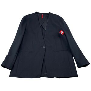 SPANX Black Single-Button Blazer